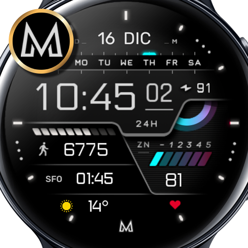 MD285: Digital watch face