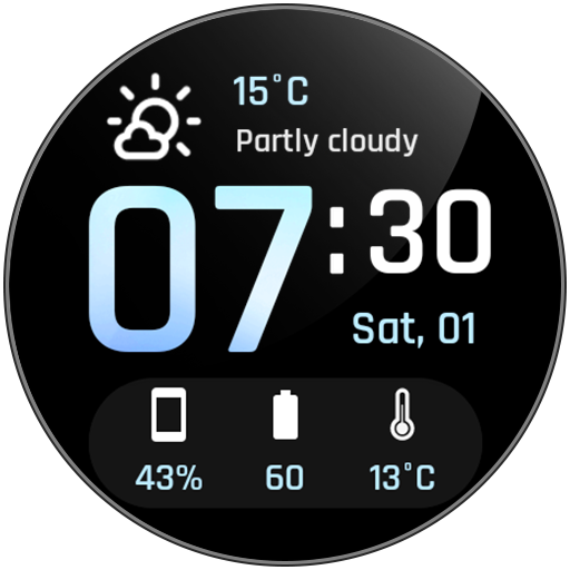 Awf Weather Digital: Wear OS