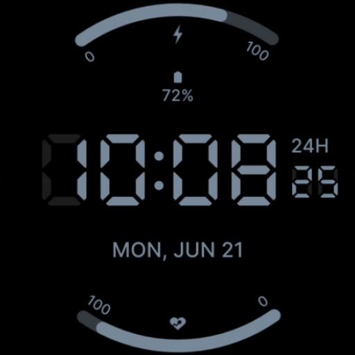 Super Digital Watch Face