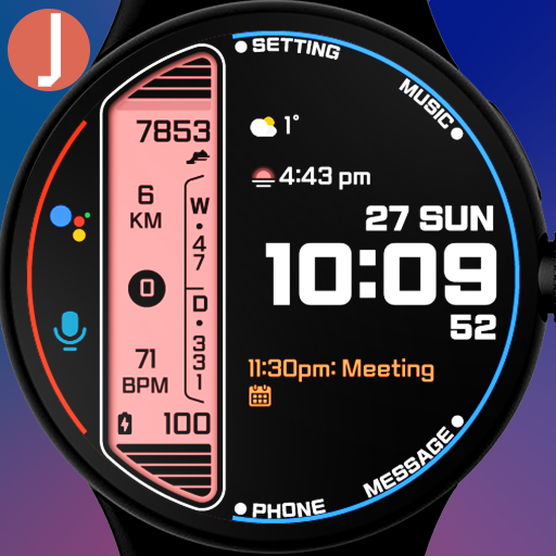 JJ-Digital018 Watch Face