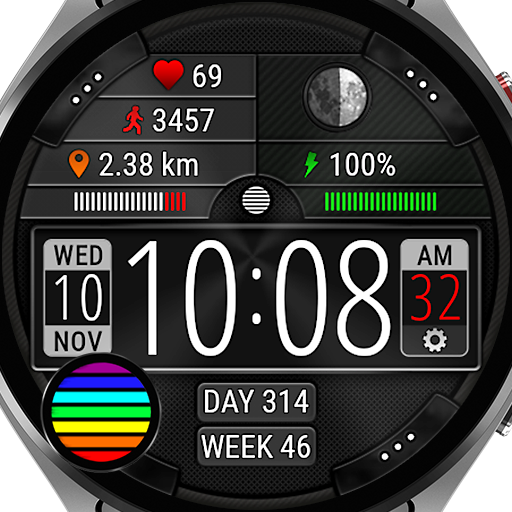 Futorum H15 Digital watch face