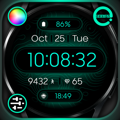 TOPO Digital - watch face