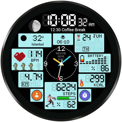 Modular Arcade - Watch Face