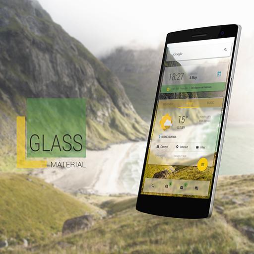 Glass Material Theme