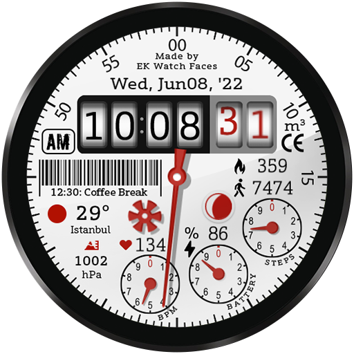 Water Meter - Watch Face