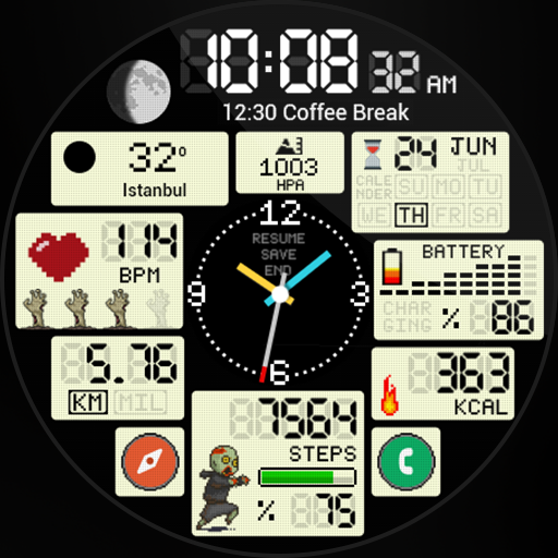 Modular Arcade - Watch Face