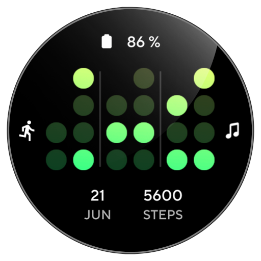 Awf Binary: Watch face