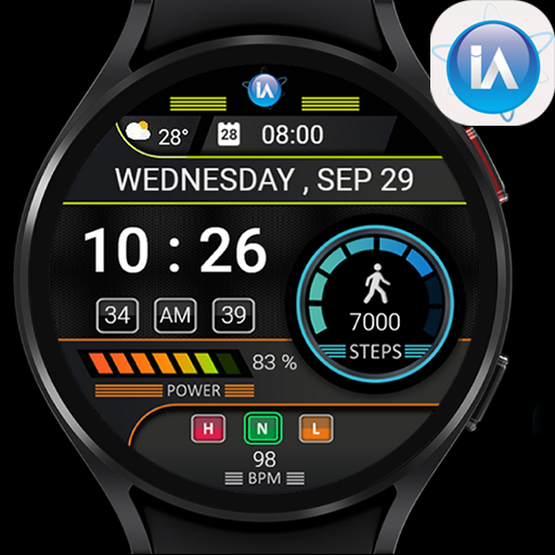 IA87 Digital Watchface