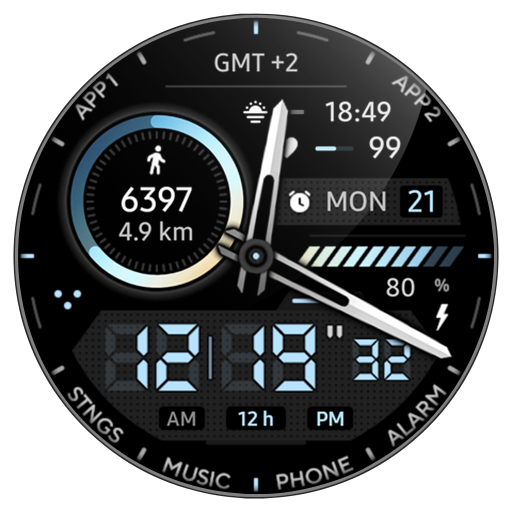 Awf Talon: Watch face