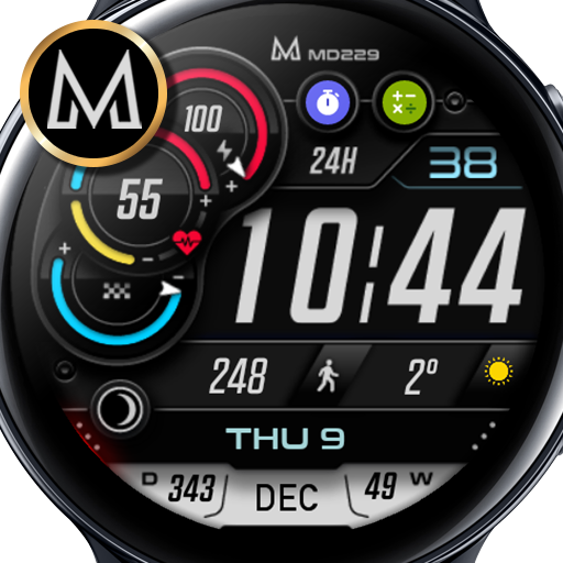 MD229: Digital watch face