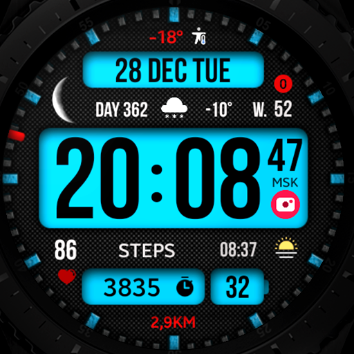 Dgt BigMod Informer Watchface