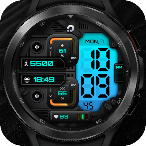 PRADO X98 - Digital Watch Face