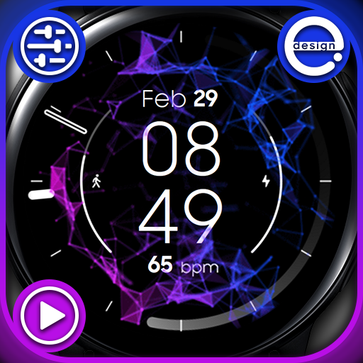 DEUS - animated watch face