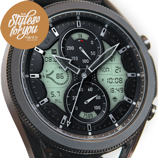 S4U Spider Hybrid watch face