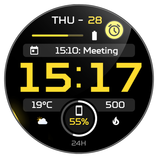 Awf TACT Q: Watch face