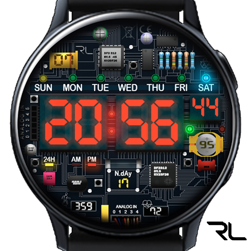 Short Circuit Watch Face