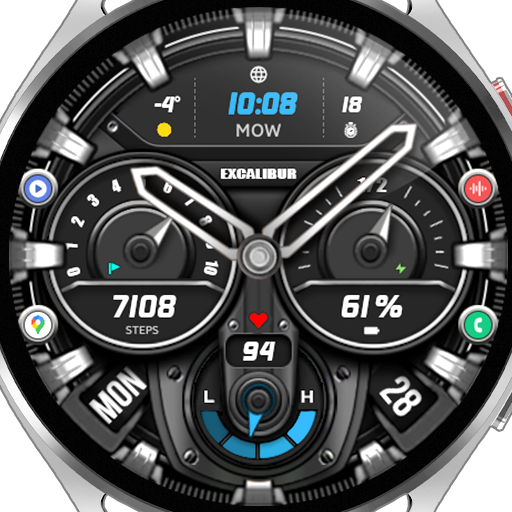 WFP 240 Modern watch face