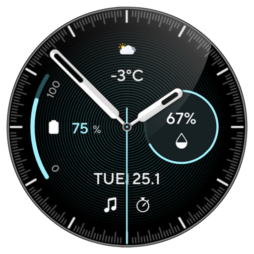 Awf UX Analog: Watch face