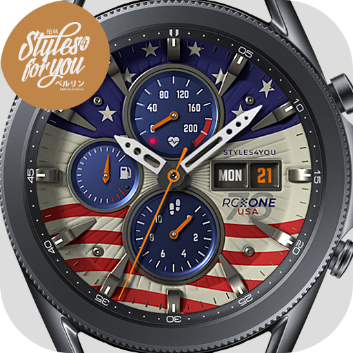 S4U RC ONE - USA watch face