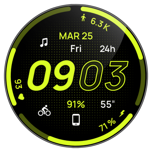 Awf Fit 5: Watch face