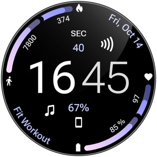 Awf Health Face 2: Wear OS