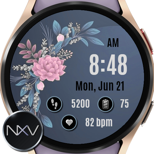 NXV43 Elegant Watch Face