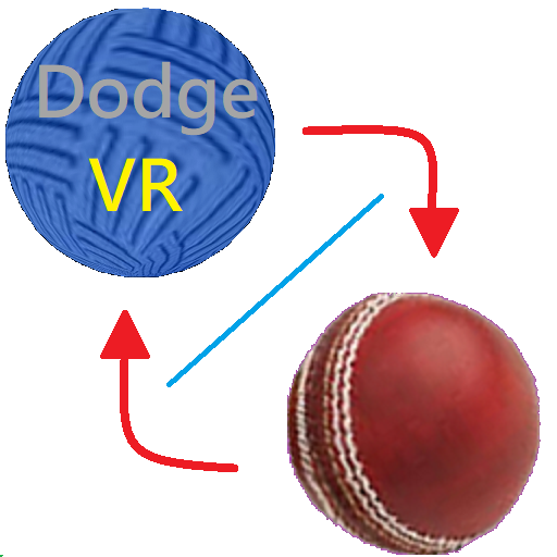 Combo:dodge & cricket ball