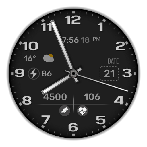 WaTchG015: Analog watch face