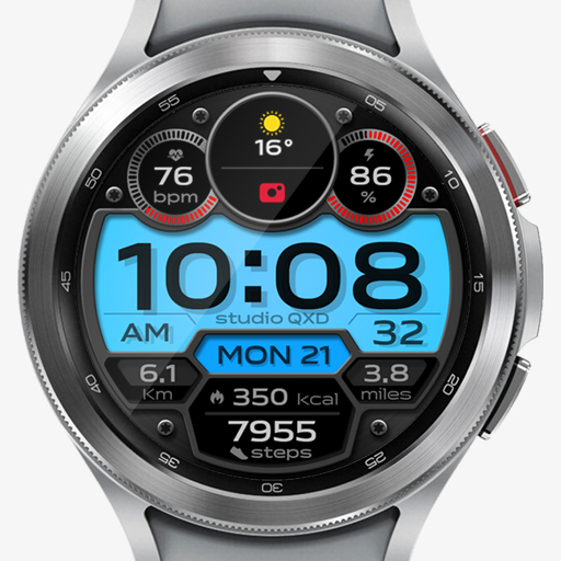 Digital Composition Watch Face