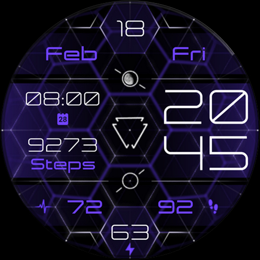 Focus 360 - digital watch face