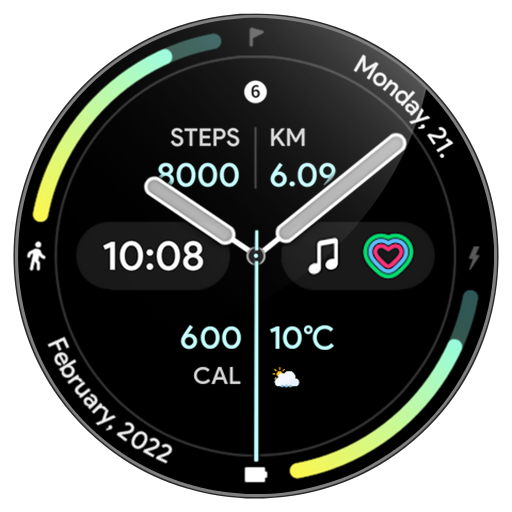 Awf Fit Dash A: Watch face