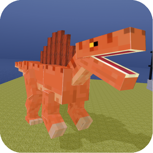 Blocky Dino Park: Spino Strike