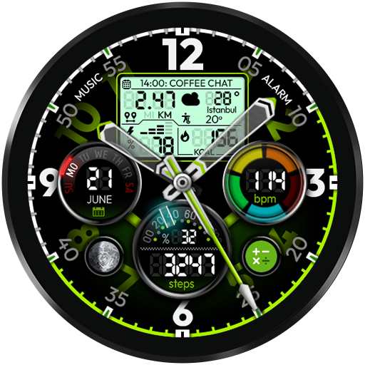 Hybrid Power - Watch Face