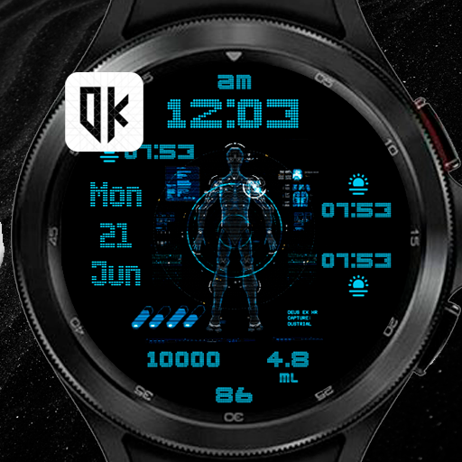 HUD Health Watch face