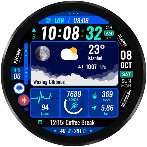 Information Tiles - Watch Face