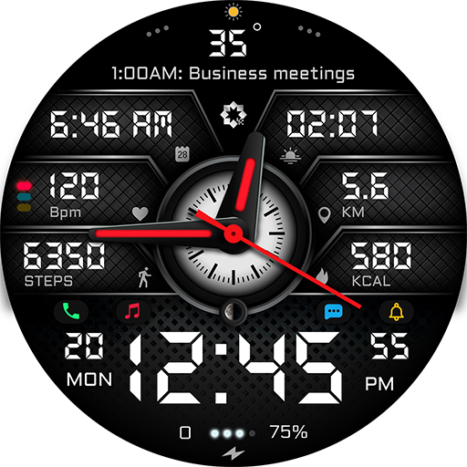 A450 Modern Watch Face YOSASH