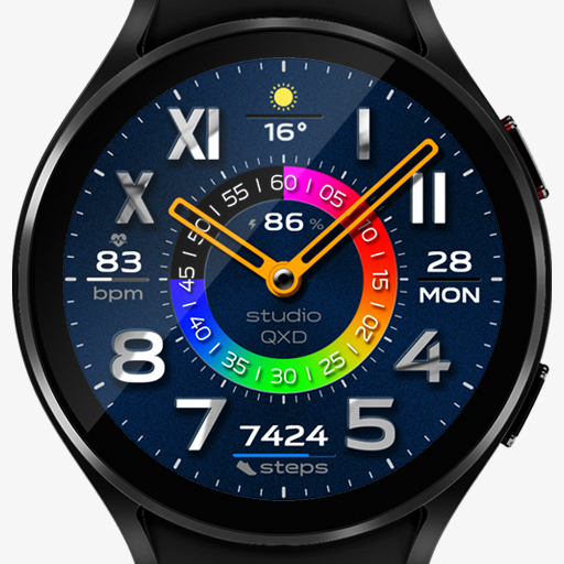 Chrome Ring Hue Watch Face