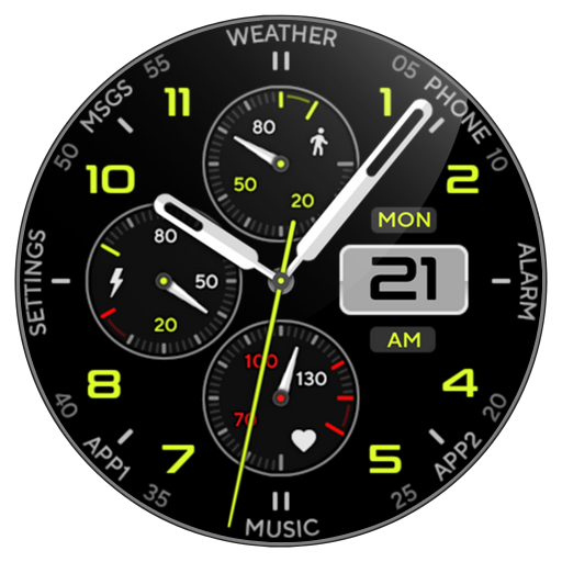 Awf Motion 0x: Watch face