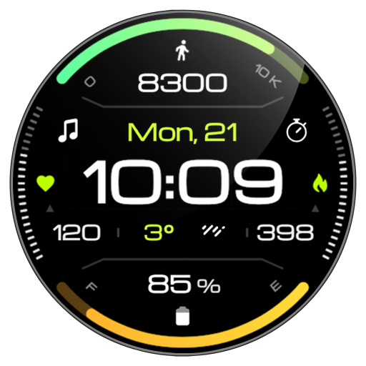 Awf Informer X: Watch face