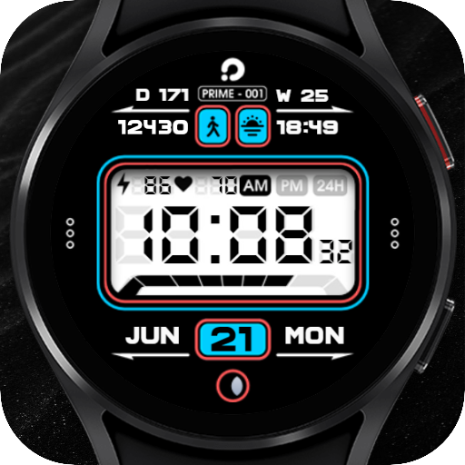 PRIME 001 - Retro Watch Face