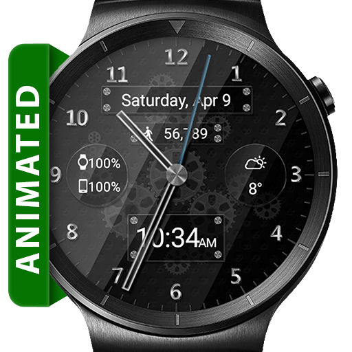 Black Glass HD Watch Face