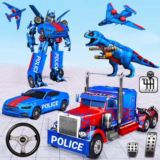 Police Truck Robot Transform