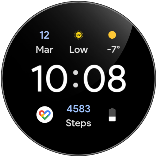 Pixel Face: Wear OS watch face