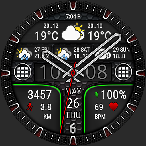 Weather watch face W2