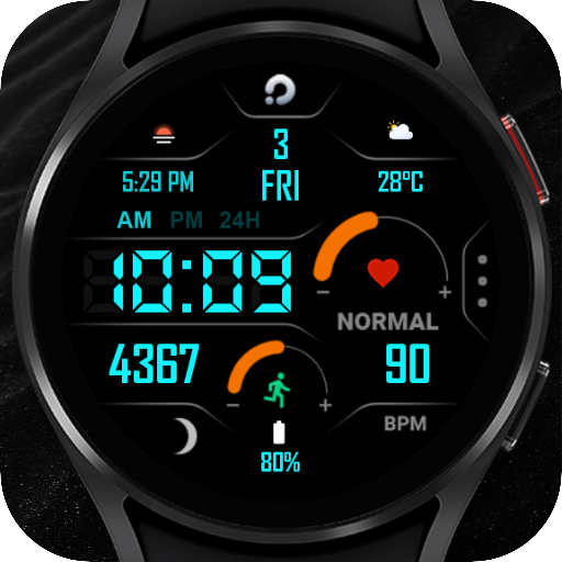 ACTIVE 11 - Digital Watch Face