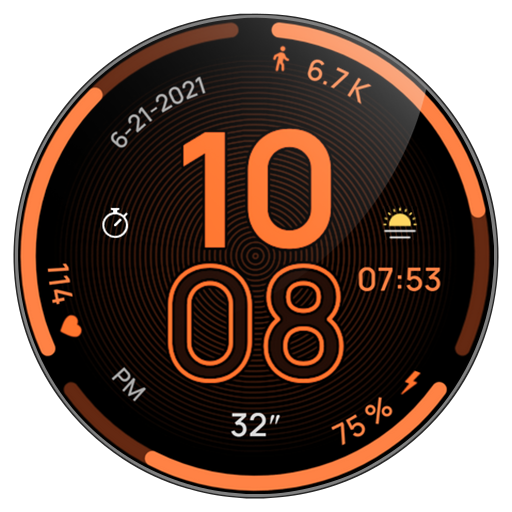 Awf Fit TWO: Watch face