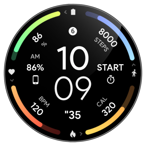 Awf Infograph: Watch face