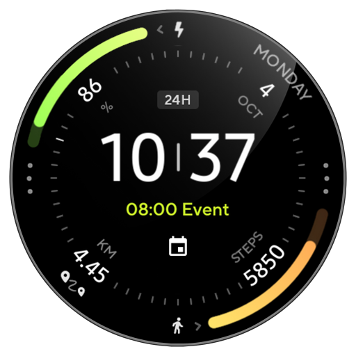 Awf Polar Event: Watch face