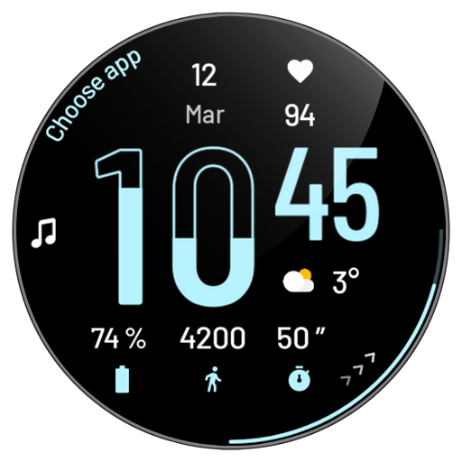 Awf Fit 3: Watch face