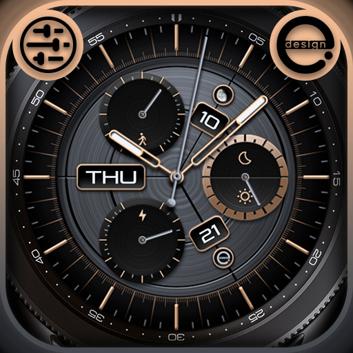 TRIDON - analog watch face